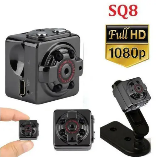 SQ8 HD 1080P Мини Автомобильный спортивный видеорегистратор камера Скрытая ИК Ночное