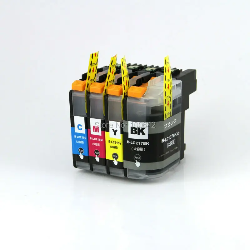 YOTAT Compatible LC 217 ink cartridge LC217 LC215 For Brother DCP-J4220N-B/W MFC-J4720N MFC-J5620CDW J5720CDW J5820DW
YOTAT Compatible LC 217 ink cartridge LC217 LC215 For Brother DCP-J4220N-B/W MFC-J4720N MFC-J5620CDW J5720CDW J5820DW