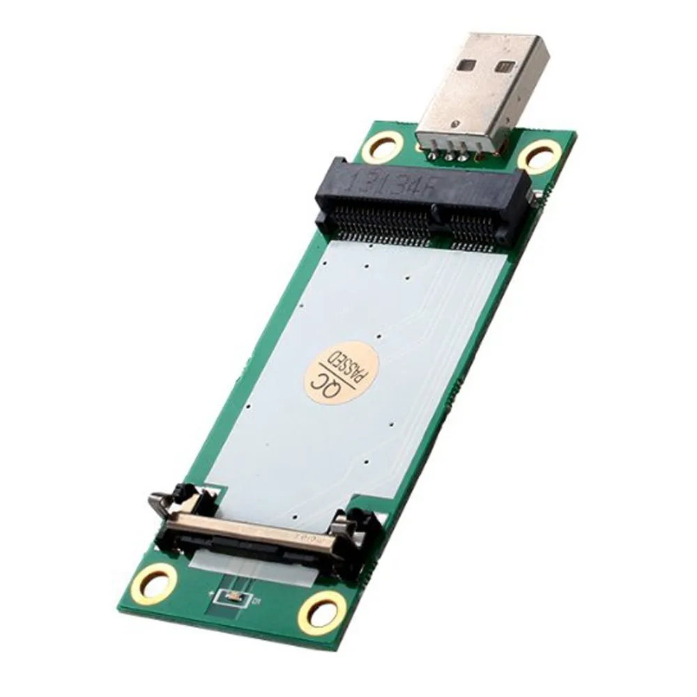 Mini PCI-E Wireless WWAN to USB Adapter Card with SIM Card Slot Module Testing Tools
Mini PCI-E Wireless WWAN to USB Adapter Card with SIM Card Slot Module Testing Tools