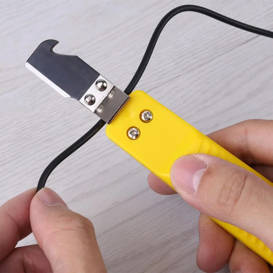 1PC 8-28mm Cable Wire Stripper Stripping Cutter Hand Tool For PVC Rubber Silicone Yellow
1PC 8-28mm Cable Wire Stripper Stripping Cutter Hand Tool For PVC Rubber Silicone Yellow