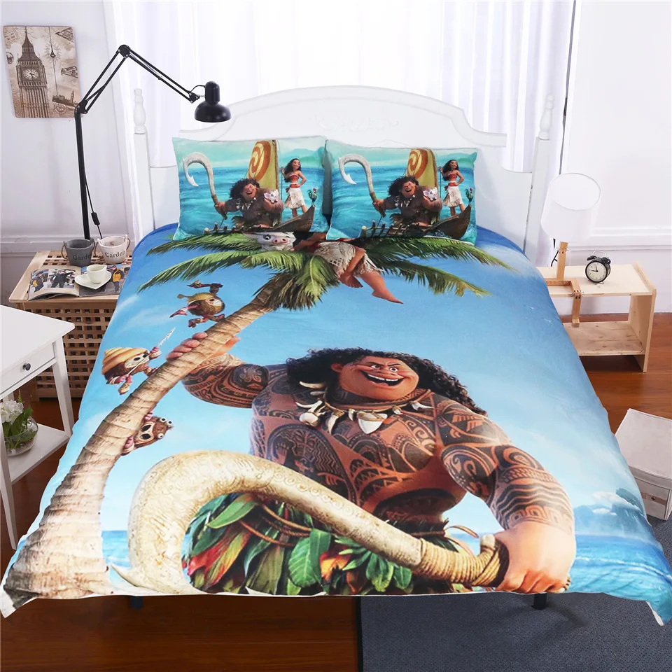 fashion cartoon moana twin full queen king pillowcase Bed Linen duvet cover set bedding set
fashion cartoon moana twin full queen king pillowcase Bed Linen duvet cover set bedding set