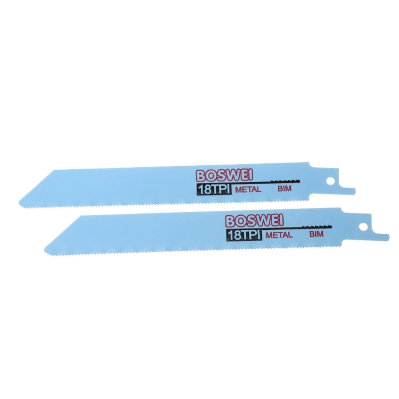 10Pcs/set Metal/Woodcutting Reciprocating Saw Blades Hand Tool Set 6-8" Bi-Metal
10Pcs/set Metal/Woodcutting Reciprocating Saw Blades Hand Tool Set 6-8" Bi-Metal