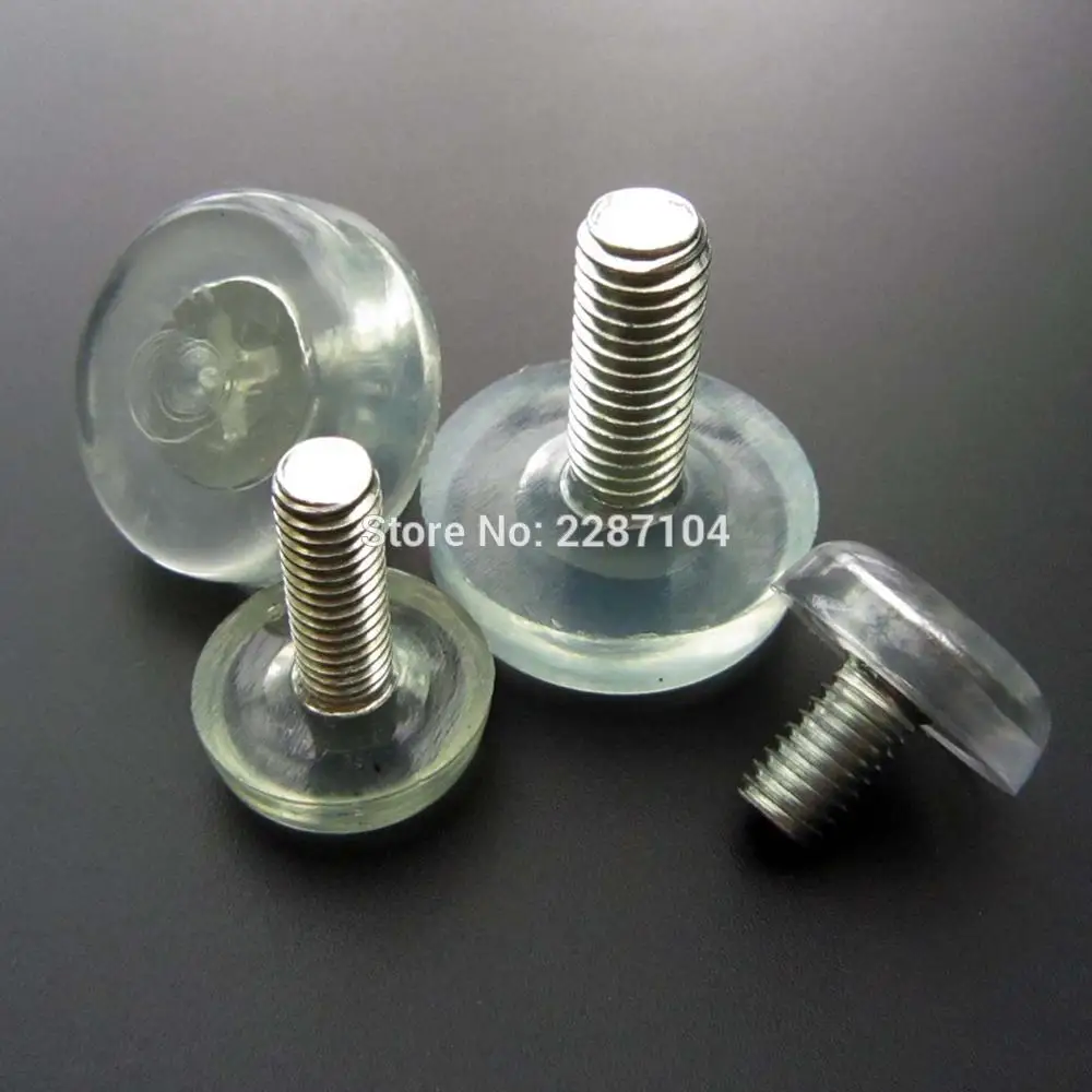 12 шт. регулируемые ножки для мебели из прозрачного нейлона|bolt stud|bolt motorbolt hardness |