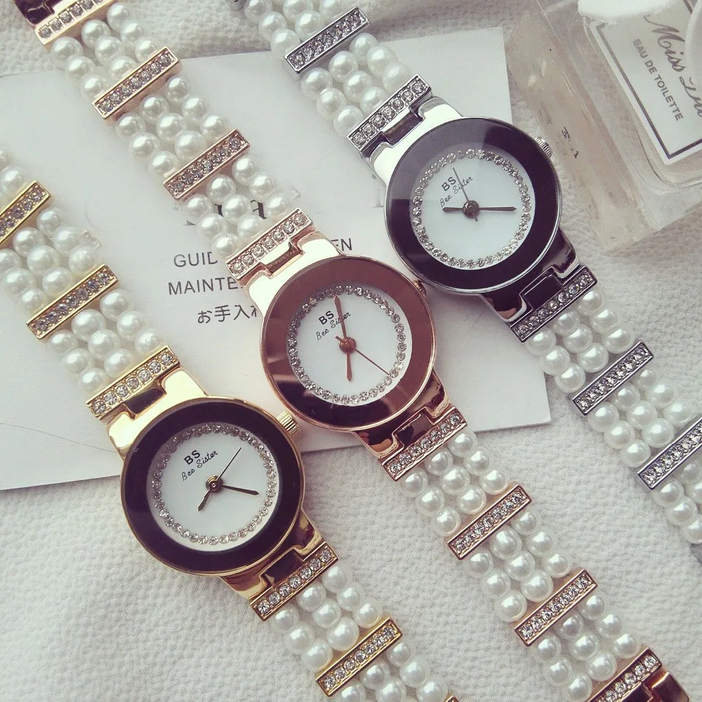 BS Brand Elegant Pearl Watch Luxury Ladies Mother of Peal Watch Women Rhinestone Watch Dress Bracelet Quartz watches hot selling
BS Brand Elegant Pearl Watch Luxury Ladies Mother of Peal Watch Women Rhinestone Watch Dress Bracelet Quartz watches hot selling