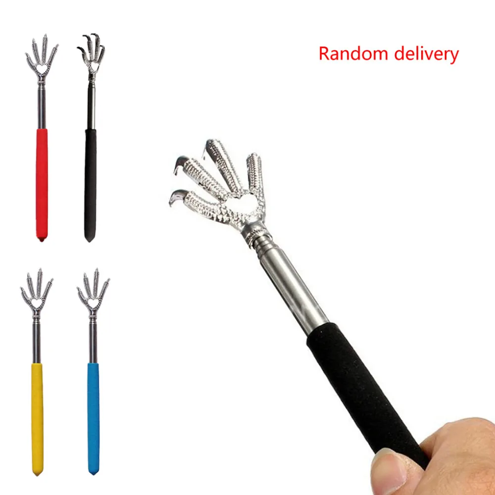 New 1PC Portable Random Color Convenient Claw Telescopic Back Scratcher Massage Tools 22-59CM
New 1PC Portable Random Color Convenient Claw Telescopic Back Scratcher Massage Tools 22-59CM
