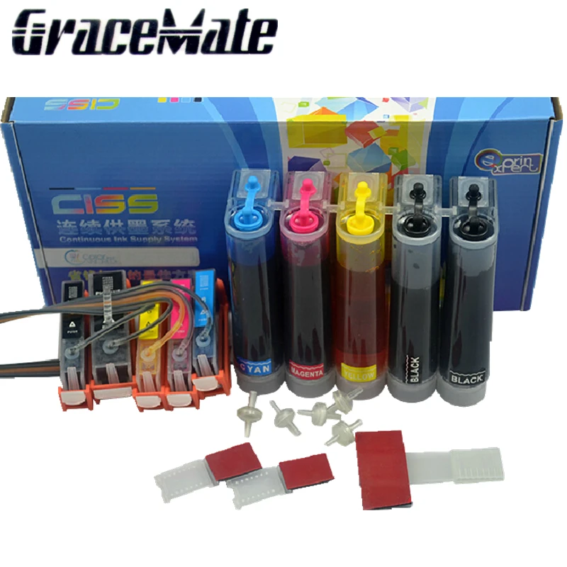 PGI-470 PGBK 470 471 CLI-471 CISS full 5 color ink For canon PIXMA MG6840 MG5740 TS5040 TS6040 printer
PGI-470 PGBK 470 471 CLI-471 CISS full 5 color ink For canon PIXMA MG6840 MG5740 TS5040 TS6040 printer