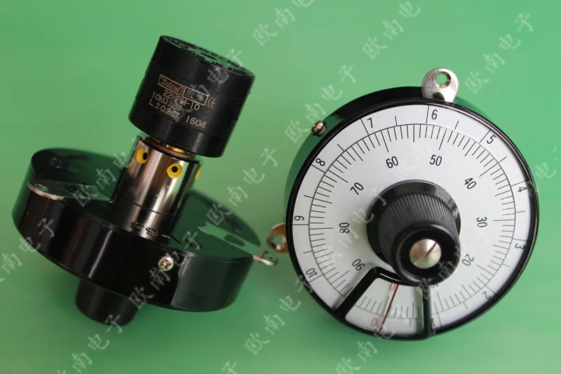 Original Japan sakae 22HPM-10 10K with dial MA10-55 precision potentiometer switch
Original Japan sakae 22HPM-10 10K with dial MA10-55 precision potentiometer switch