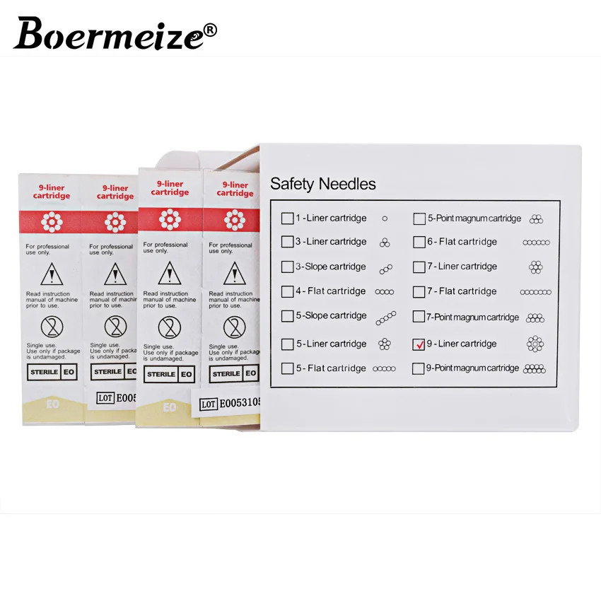 High Quality 10piece lot 9RL Disposable Sterilized Tattoo Permanent Makeup Pen Machine Needles Tips Supply for Eyebrow lip
High Quality 10piece lot 9RL Disposable Sterilized Tattoo Permanent Makeup Pen Machine Needles Tips Supply for Eyebrow lip