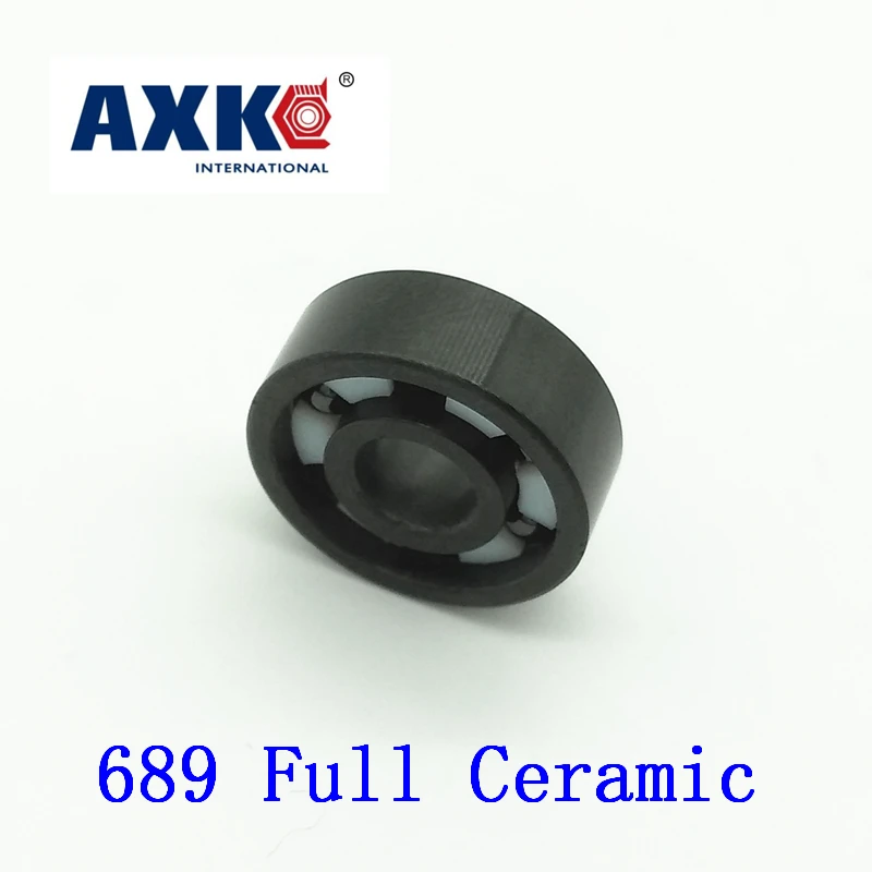 Axk 689 Full Ceramic Bearing ( 1 Pc ) 9*17*4 Mm Si3n4 Material 689ce All Silicon Nitride Ceramic 618/9 Ball Bearings
Axk 689 Full Ceramic Bearing ( 1 Pc ) 9*17*4 Mm Si3n4 Material 689ce All Silicon Nitride Ceramic 618/9 Ball Bearings