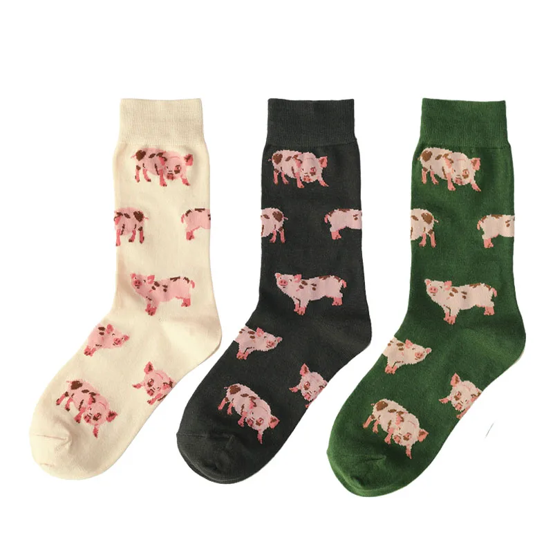 Japanese Women Cute Pet Mini Pig Crew Socks Lovely Sweet Pink Pigling Piglet Animal Cotton Short Sock
Japanese Women Cute Pet Mini Pig Crew Socks Lovely Sweet Pink Pigling Piglet Animal Cotton Short Sock