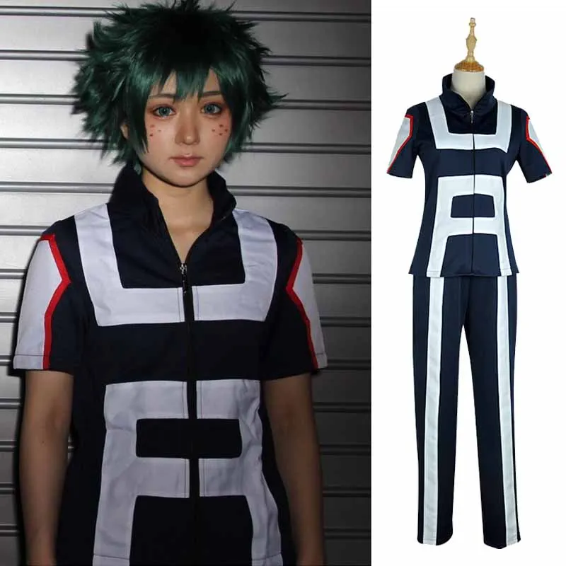 Anime Boku no Hero Academia Bakugou Katsuki/Iida Tenya/Todoroki Shouto Cosplay Costume My Hero Academia Sportswear Top+Pants
Anime Boku no Hero Academia Bakugou Katsuki/Iida Tenya/Todoroki Shouto Cosplay Costume My Hero Academia Sportswear Top+Pants