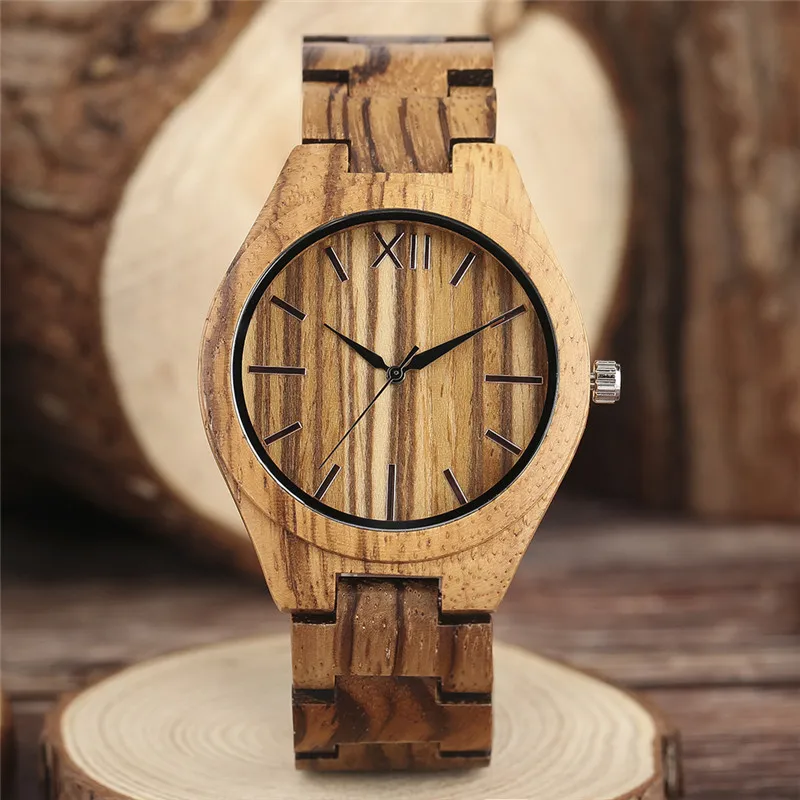 Striped Grain Wooden Wristwatch Classic Line Full Wood Case Minimalist Men Women Bamboo Quartz Watch relogio masculino
Striped Grain Wooden Wristwatch Classic Line Full Wood Case Minimalist Men Women Bamboo Quartz Watch relogio masculino