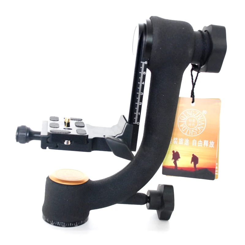 

QZSD Q45 Panoramic Boom Head Professional 360-degree Panorama Gimbal Tripod Head Bird-Swing For DSLR Video Camera Telephoto Lens