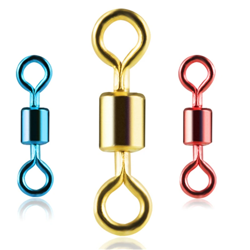 20pcs Plating multicolor Fishing Barrel Bearing Rolling Swivel Solid Ring LB Lures multi-Color stainless steel Fishing Connector
20pcs Plating multicolor Fishing Barrel Bearing Rolling Swivel Solid Ring LB Lures multi-Color stainless steel Fishing Connector