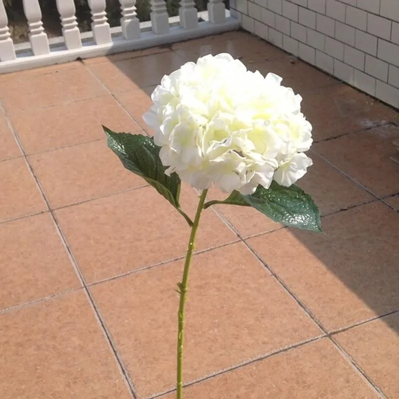 Artificial Milk White Hydrangea Flower 80cm/31.5" Fake Silk Single Hydrangeas Bouquet For Wedding Centerpieces Party Decorative
Artificial Milk White Hydrangea Flower 80cm/31.5" Fake Silk Single Hydrangeas Bouquet For Wedding Centerpieces Party Decorative