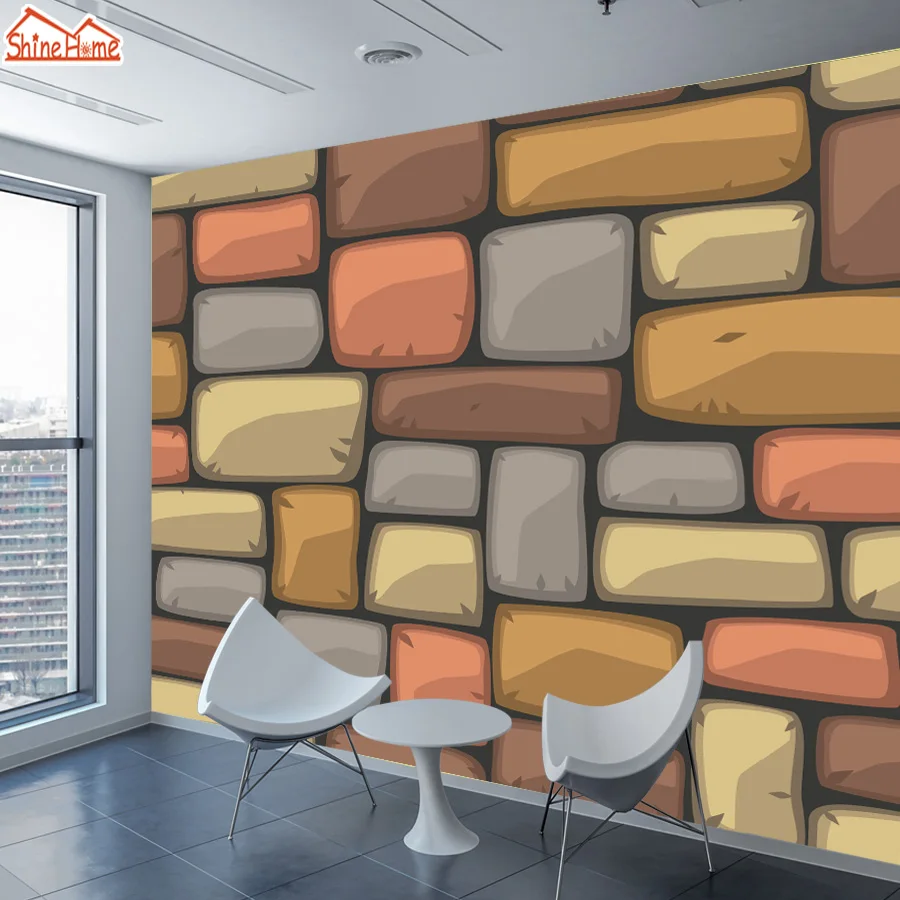 ShineHome-Large Custom Brick Block Stone Cartoon Wallpapers for Wall 3 d Kids Girl Boy Living Room Bedroom Household Murals Roll
ShineHome-Large Custom Brick Block Stone Cartoon Wallpapers for Wall 3 d Kids Girl Boy Living Room Bedroom Household Murals Roll