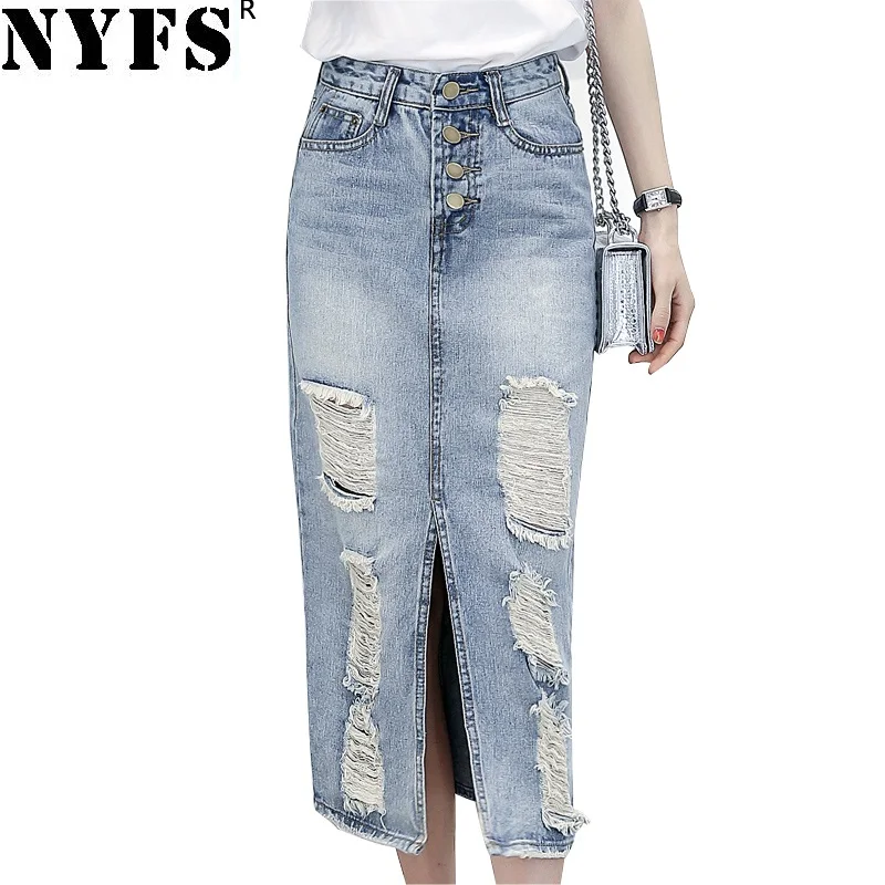 NYFS 2021 Spring Summer Autumn fashion women long denim Skirt casual plus size maxi vintage jeans Hem Split pencil skirts
NYFS 2021 Spring Summer Autumn fashion women long denim Skirt casual plus size maxi vintage jeans Hem Split pencil skirts