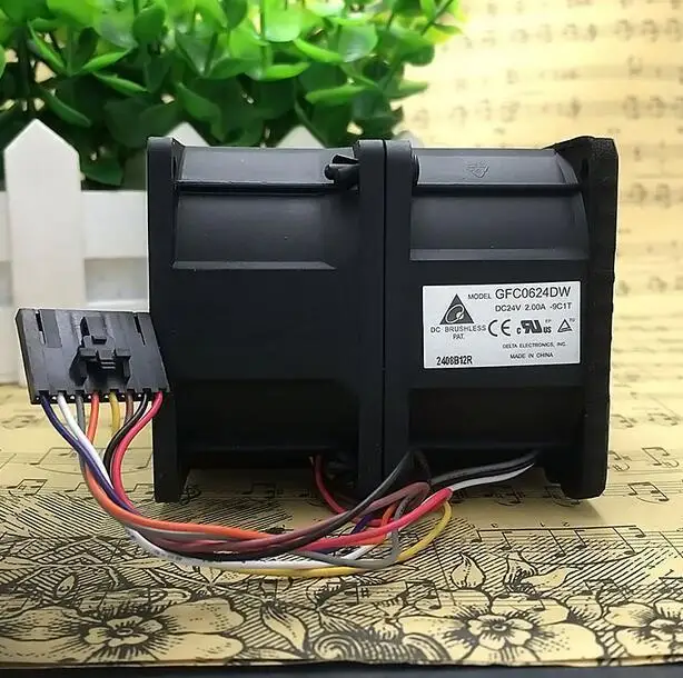 Оригинальный инверторный охлаждающий вентилятор Delta GFC0624DW DC 24 В а 6 см 60x60x76 мм
Оригинальный инверторный охлаждающий вентилятор Delta GFC0624DW DC 24 В а 6 см 60x60x76 мм