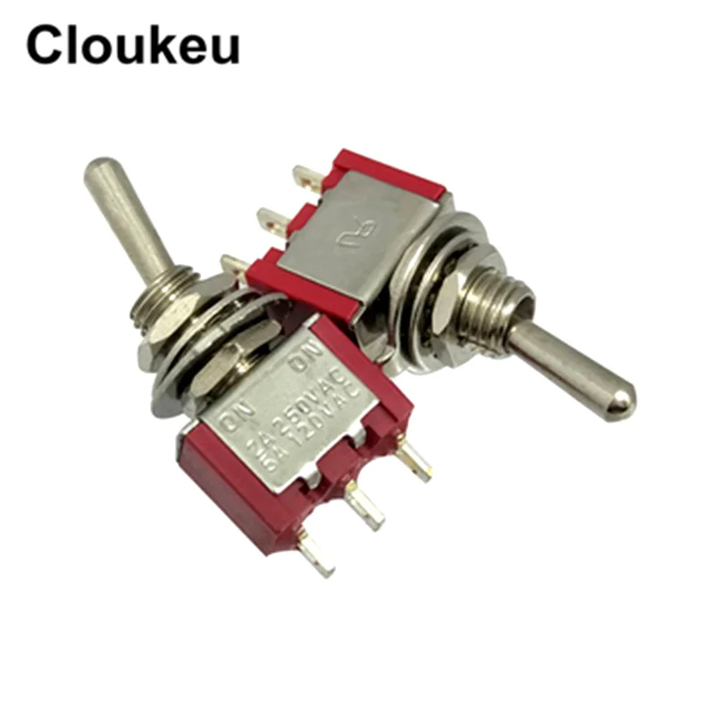 5Pcs MTS-123 6MM Red Reset 3Pin/3File (ON)-OFF-(ON) Rocker switch Toggle Switch 2A250V 5A120V
5Pcs MTS-123 6MM Red Reset 3Pin/3File (ON)-OFF-(ON) Rocker switch Toggle Switch 2A250V 5A120V