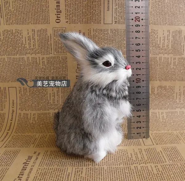 Simulation gray rabbit polyethylene&furs rabbit model funny gift about 11cmx9cmx11.5cm
Simulation gray rabbit polyethylene&furs rabbit model funny gift about 11cmx9cmx11.5cm