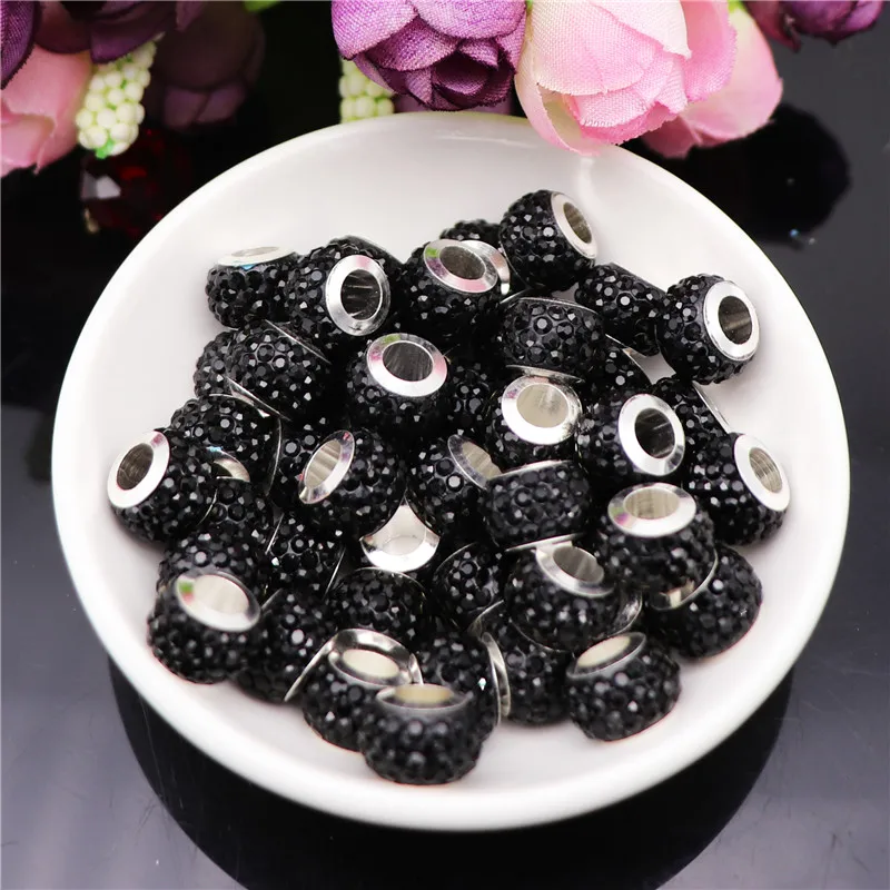 10Pcs/Lot Point Drilling CZ Rhinestone Stone Big Hole Spacer Glass Beads Fit Pandora Bracelet DIY Earrings For Jewelry Making
10Pcs/Lot Point Drilling CZ Rhinestone Stone Big Hole Spacer Glass Beads Fit Pandora Bracelet DIY Earrings For Jewelry Making
