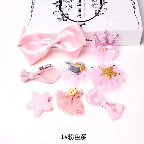 8PCS/Set New Princess Hair Accessories Boutique Girls Princess Hair Clips Set Bow Hair Clips Birthday Gift
8PCS/Set New Princess Hair Accessories Boutique Girls Princess Hair Clips Set Bow Hair Clips Birthday Gift