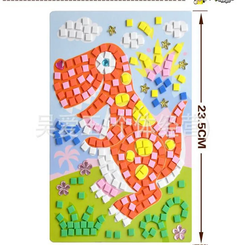 10pcs/lot 2016 hot sell diamond digital mosaic /EVA puzzle DIY Handmade / children EVA stickers
10pcs/lot 2016 hot sell diamond digital mosaic /EVA puzzle DIY Handmade / children EVA stickers