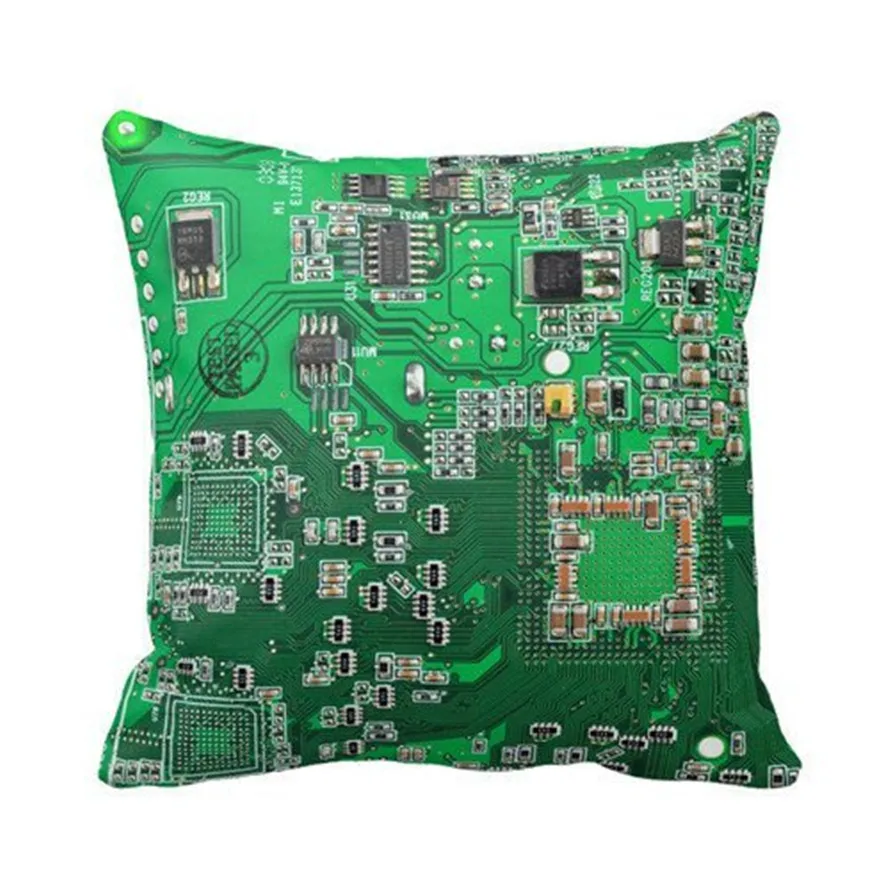 Computer Geek Circuit Board - green Throw Pillow Case Personalized 18x18 Inch Square Cotton Throw Pillow Case Decor Cushion Cove
Computer Geek Circuit Board - green Throw Pillow Case Personalized 18x18 Inch Square Cotton Throw Pillow Case Decor Cushion Cove
