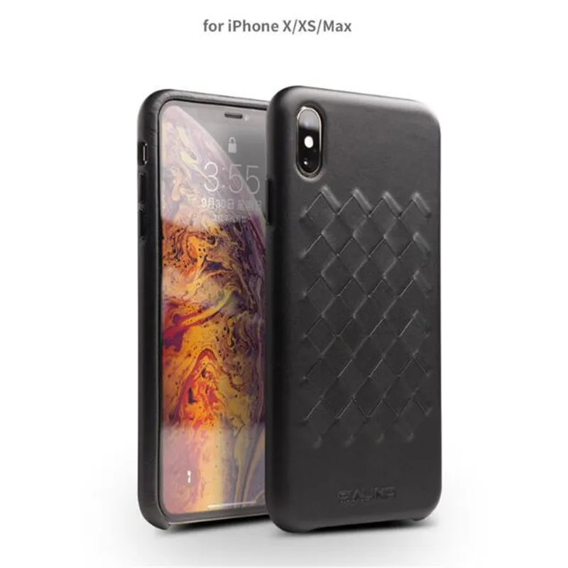QIALINO Luxury Genuine Leather Case for iPhone X/XS Hand-knitted Ultra Slim Back Cover for iPhone XR/XS Max 5.8/6.1/6.5 inches
QIALINO Luxury Genuine Leather Case for iPhone X/XS Hand-knitted Ultra Slim Back Cover for iPhone XR/XS Max 5.8/6.1/6.5 inches