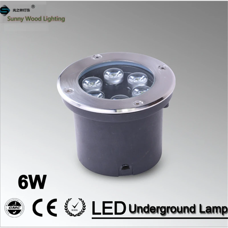 LED underground lamps 6W inground light ip68 built in outdoor lighting 24VAC LUL-A-6W 3years warranty | Освещение