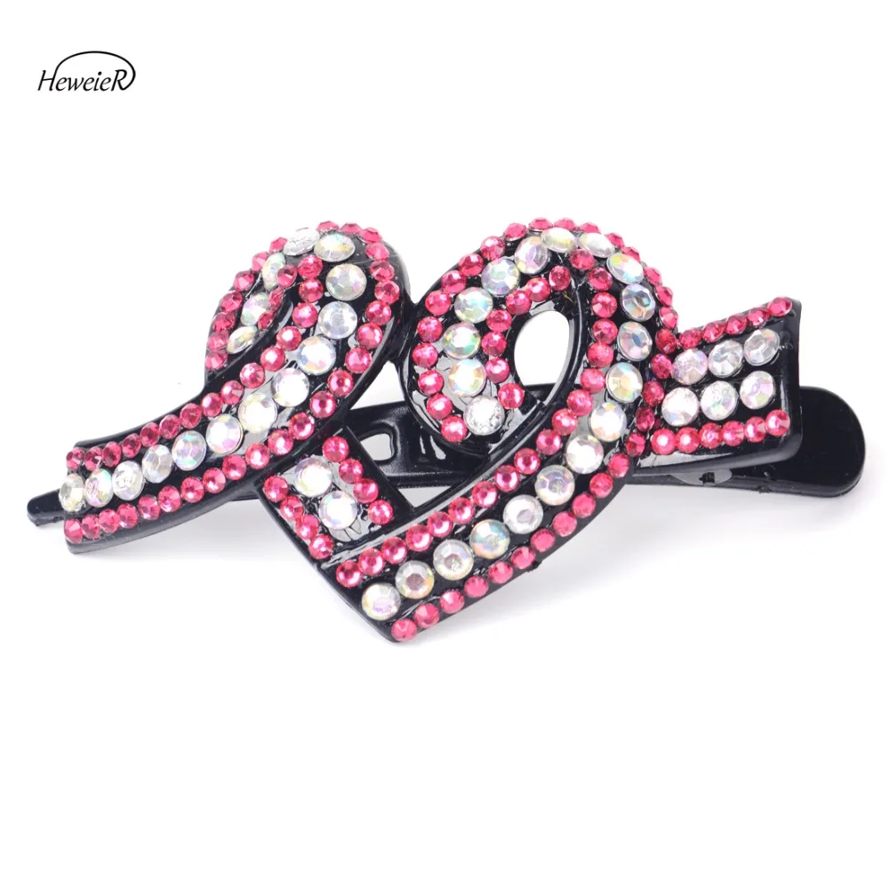Women Lady Plastic Duckbill Clip Hair Jewelry Clamps Rhinestone Crystal Headwear Hairpiece Barrette Hairpin Casual Accessories
Women Lady Plastic Duckbill Clip Hair Jewelry Clamps Rhinestone Crystal Headwear Hairpiece Barrette Hairpin Casual Accessories