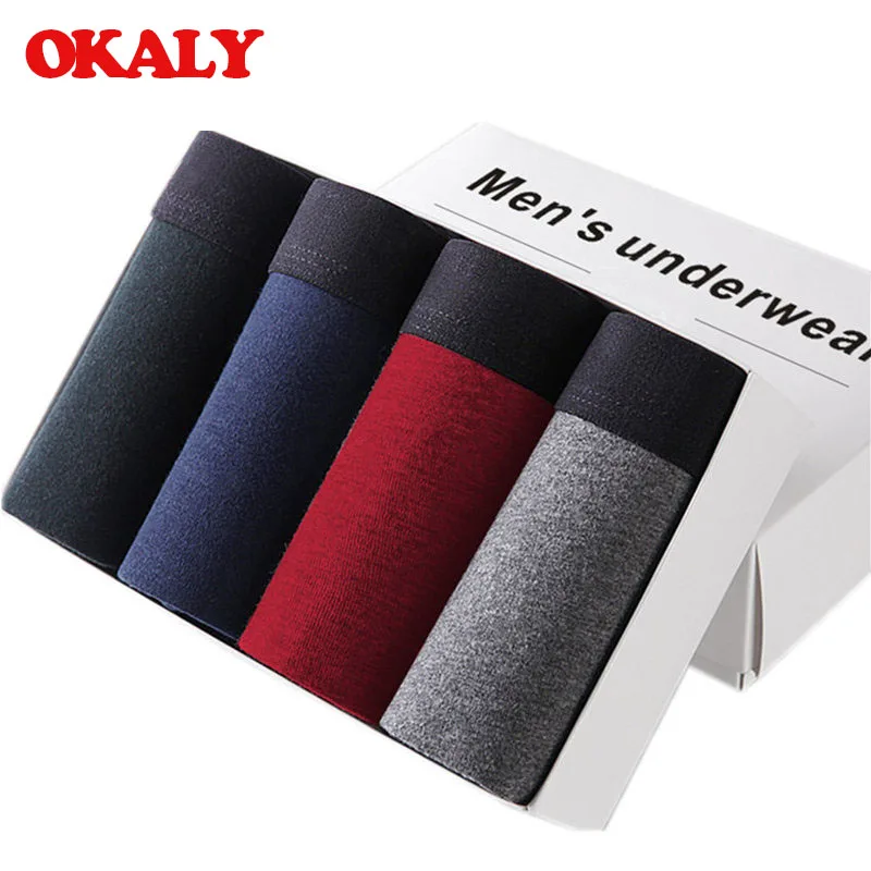 4 шт./лот, мужские трусы OKALY, хлопковое Мужское нижнее белье, боксеры, дышащие мужские боксеры, Однотонные трусы, удобные брендовые шорты, Jdren
4 шт./лот, мужские трусы OKALY, хлопковое Мужское нижнее белье, боксеры, дышащие мужские боксеры, Однотонные трусы, удобные брендовые шорты, Jdren