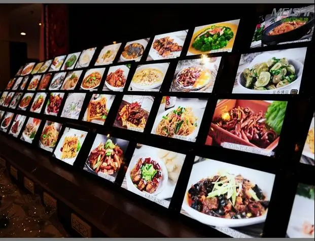 High Brightness Pizarra Food Led Restaurant Menu Board Crystal Display Photo Light Box A3 Size 18 Pcs/Lot
High Brightness Pizarra Food Led Restaurant Menu Board Crystal Display Photo Light Box A3 Size 18 Pcs/Lot