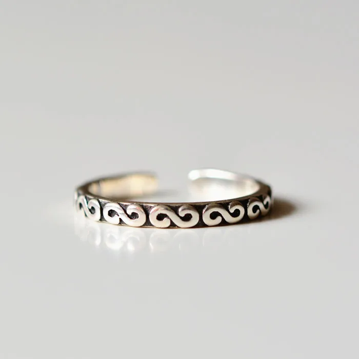 Flyleaf Retro Style 925 Sterling Silver S Letter Open Rings For Women Vintage Jewelry Accessories
Flyleaf Retro Style 925 Sterling Silver S Letter Open Rings For Women Vintage Jewelry Accessories
