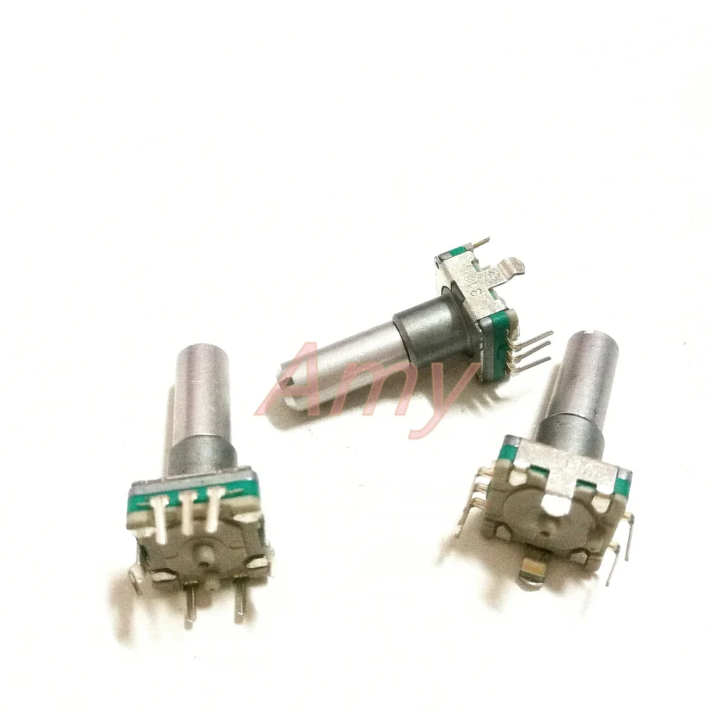 20pcs/lot Japanese EC11 encoder 30 posioning number 15 pulse 22MM round shaft without switch
20pcs/lot Japanese EC11 encoder 30 posioning number 15 pulse 22MM round shaft without switch