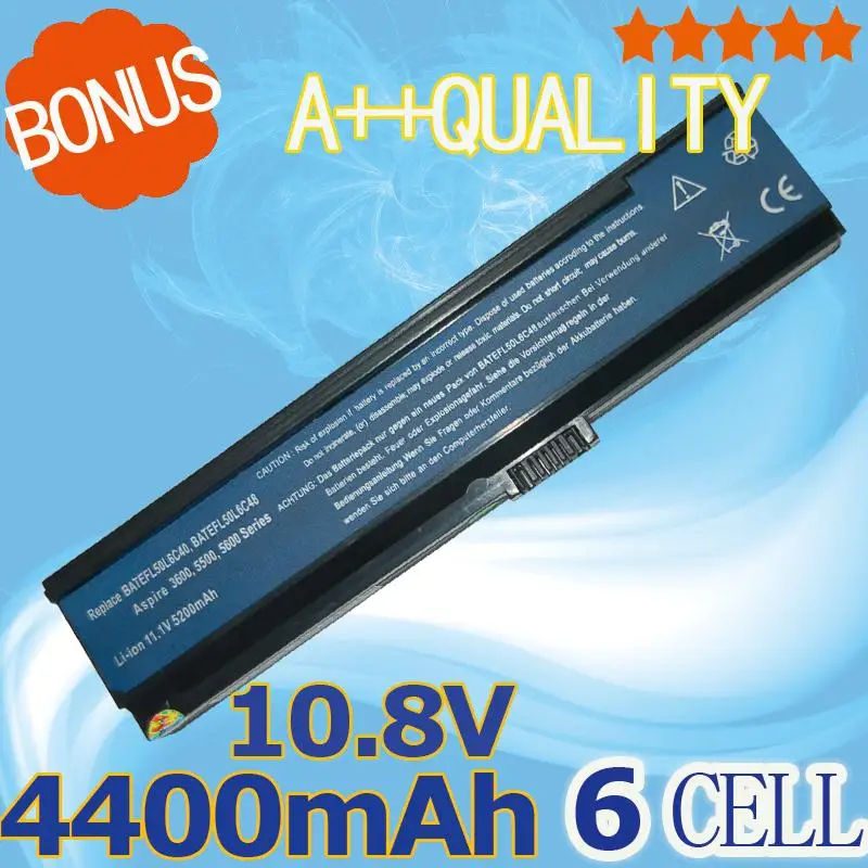 Laptop Battery for AcerAspire 3UR18650F-3-QC262 SQU-525 CGR-B/6H5 LC.BTP00.001 3030 360X 3610 361X 303X 3200 32XX 3600 3680
Laptop Battery for AcerAspire 3UR18650F-3-QC262 SQU-525 CGR-B/6H5 LC.BTP00.001 3030 360X 3610 361X 303X 3200 32XX 3600 3680
