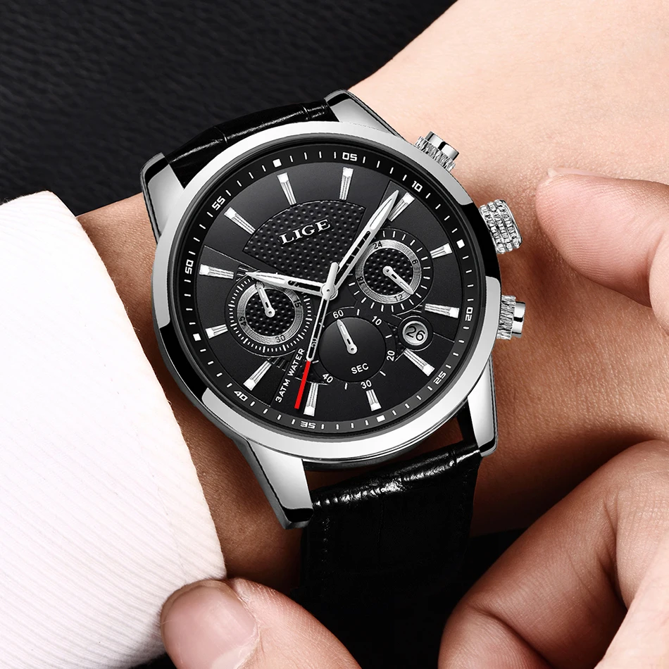 2019 Gift Top Brand Luxury LIGE NEW Fashion Leather Watch Men Watches Casual Date Business Quartz watches Men Clock Montre Homme
2019 Gift Top Brand Luxury LIGE NEW Fashion Leather Watch Men Watches Casual Date Business Quartz watches Men Clock Montre Homme