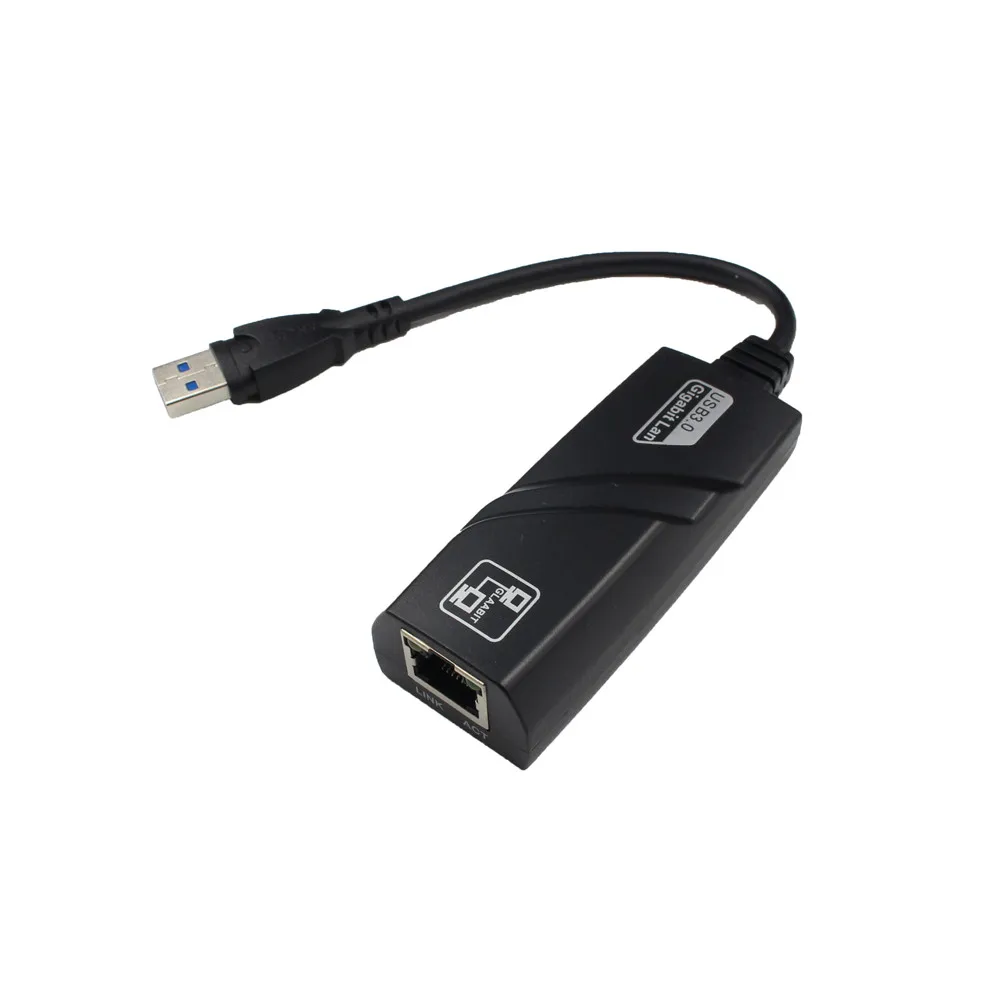 Портативный Ethernet LAN сетевой адаптер 1000 Мбит/с USB 3 0 до 10/100/1000 гигабитный RJ45 для Windows