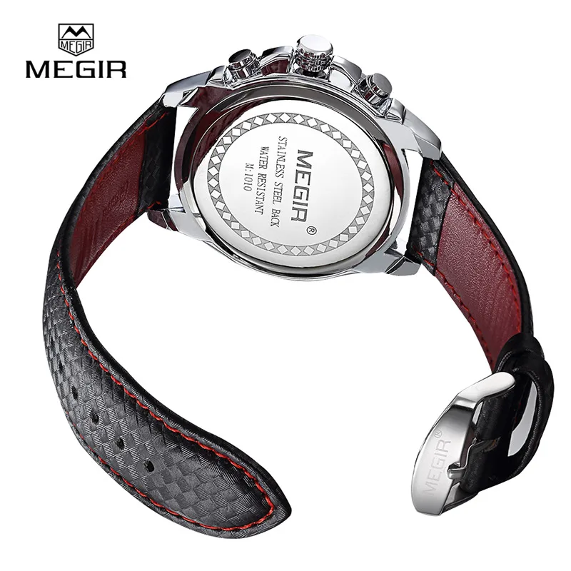 Men's Decorative Chronograph Dial Quartz Wrist Watches Leather Strap Sports Army Watch Clock Man Relogios Masculino 1010 Black
Men's Decorative Chronograph Dial Quartz Wrist Watches Leather Strap Sports Army Watch Clock Man Relogios Masculino 1010 Black