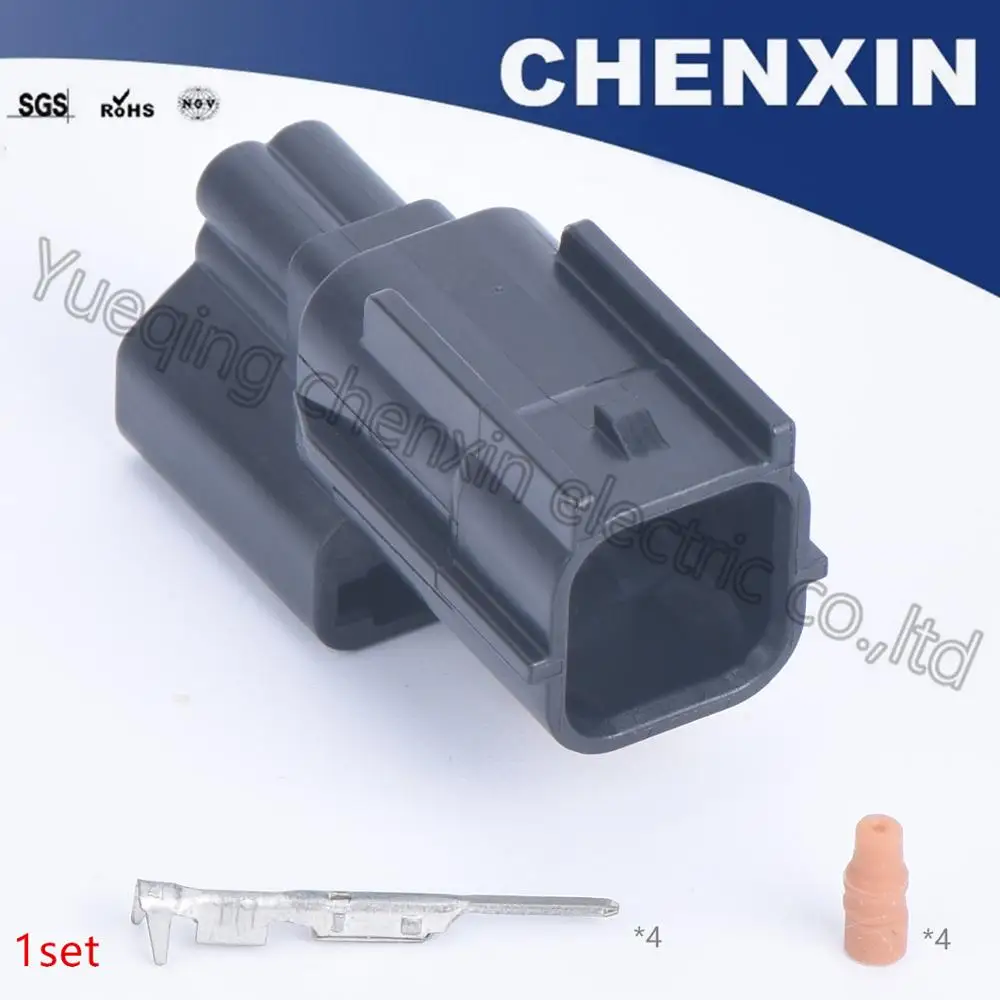 Black 4 pin car waterproof cable harness plug 0.6 male auto connector cable adapter connectors 7283-2763-30
Black 4 pin car waterproof cable harness plug 0.6 male auto connector cable adapter connectors 7283-2763-30