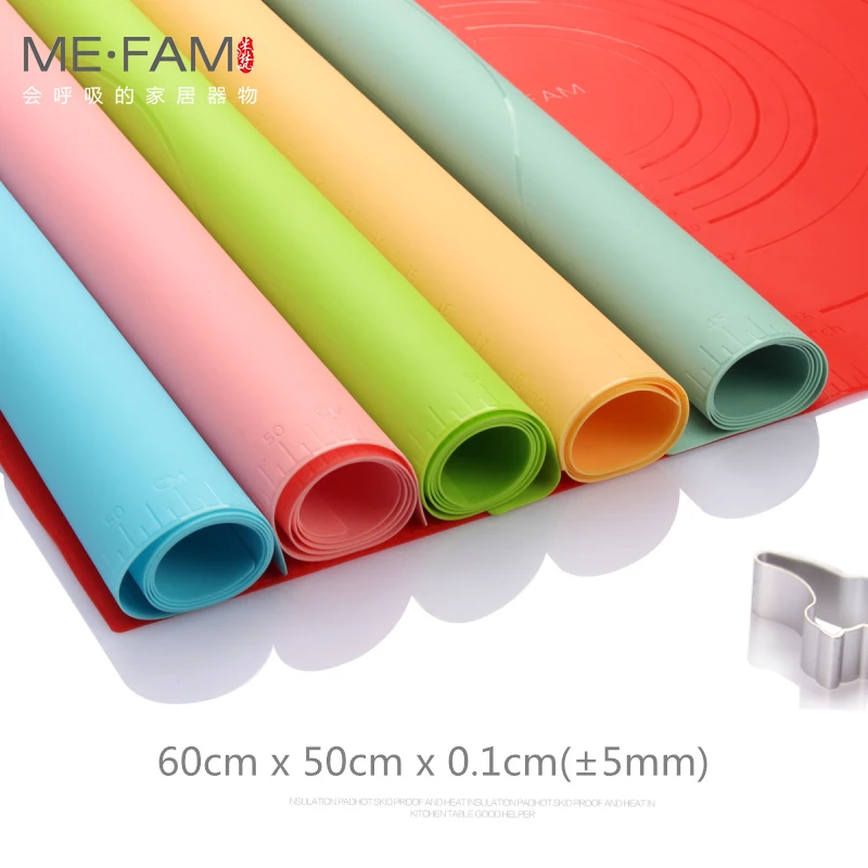 ME.FAM New Large Size 60x50cm Ripples Silicone Baking Mat Non Slip Heat Resistance Kneading Dough Placemat Non Stick Pastry Pads
ME.FAM New Large Size 60x50cm Ripples Silicone Baking Mat Non Slip Heat Resistance Kneading Dough Placemat Non Stick Pastry Pads