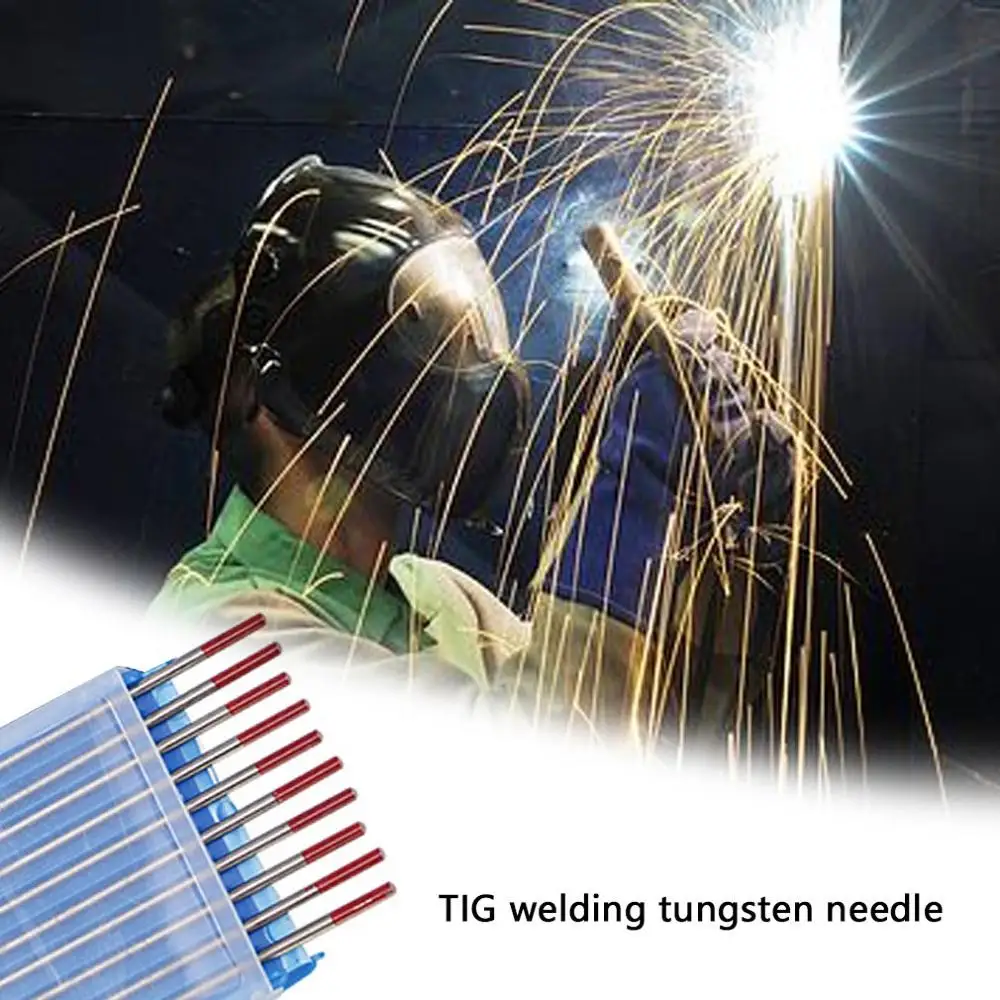 10pcs/Box WT20 Red Color Thorium Tungsten Electrode Head Tungsten Needle/rod For Welding Machine Drop Shipping Sale
10pcs/Box WT20 Red Color Thorium Tungsten Electrode Head Tungsten Needle/rod For Welding Machine Drop Shipping Sale