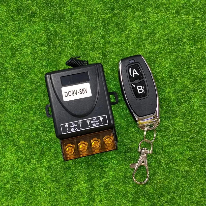 DC9V 12V 24V 36V 48V 85V 30A relay Universal 1 CH RF Wireless radio Remote Control Receiver Transmitter 433mhz
DC9V 12V 24V 36V 48V 85V 30A relay Universal 1 CH RF Wireless radio Remote Control Receiver Transmitter 433mhz