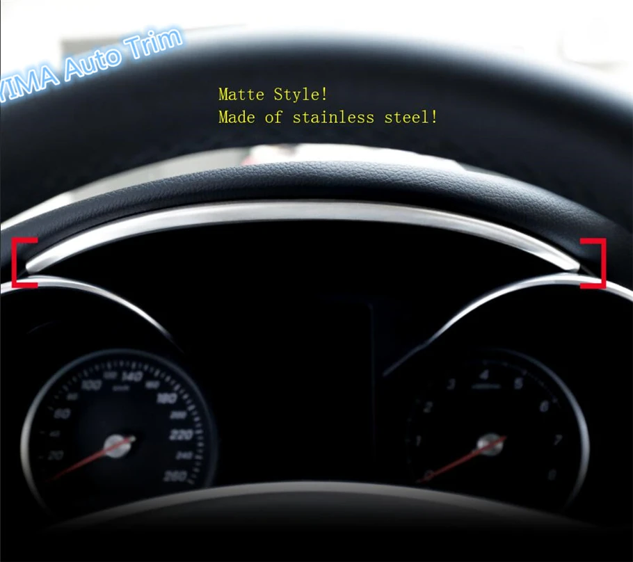 Lapetus Car Styling Dashboard Up Edge Side Lid Plate Cover Trim Fit For Mercedes Benz GLC X253 C CLASS W205 C200 2015 - 2019
Lapetus Car Styling Dashboard Up Edge Side Lid Plate Cover Trim Fit For Mercedes Benz GLC X253 C CLASS W205 C200 2015 - 2019