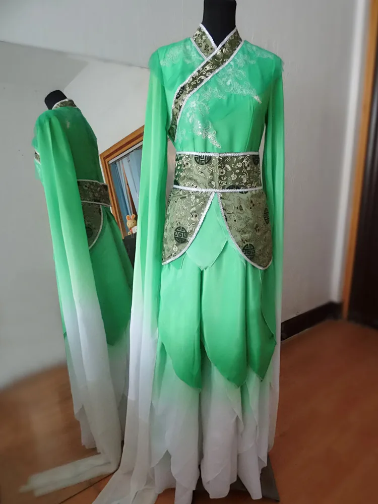 Long Sleeve Women Chinese Tradiational Dance Costume Female Ancient National Dance Dress for Stage Hanfu Clothing Tang Suit 89
Long Sleeve Women Chinese Tradiational Dance Costume Female Ancient National Dance Dress for Stage Hanfu Clothing Tang Suit 89