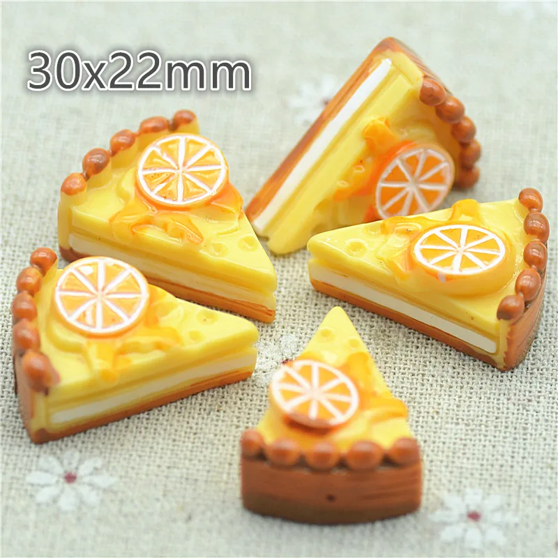 30pcs resin 3D lemon cake flat back dessert candy cabochon crafts for decoration
30pcs resin 3D lemon cake flat back dessert candy cabochon crafts for decoration