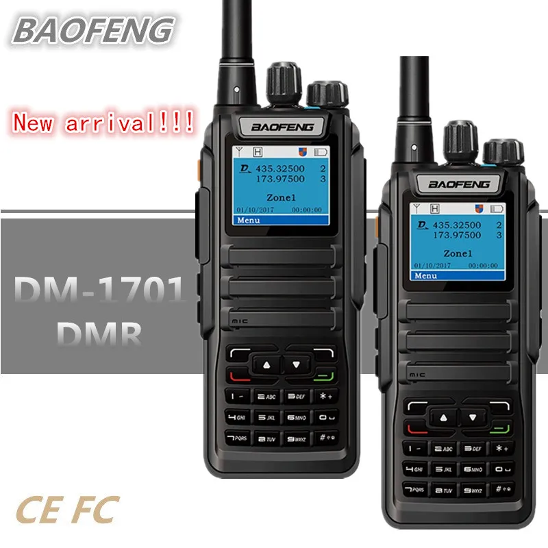 Портативная рация Baofeng DMR, Портативная Цифровая радиостанция UHF VHF, Портативная радиостанция, совместимая с Motolora Tier I/II, новое поступление
Портативная рация Baofeng DMR, Портативная Цифровая радиостанция UHF VHF, Портативная радиостанция, совместимая с Motolora Tier I/II, новое поступление