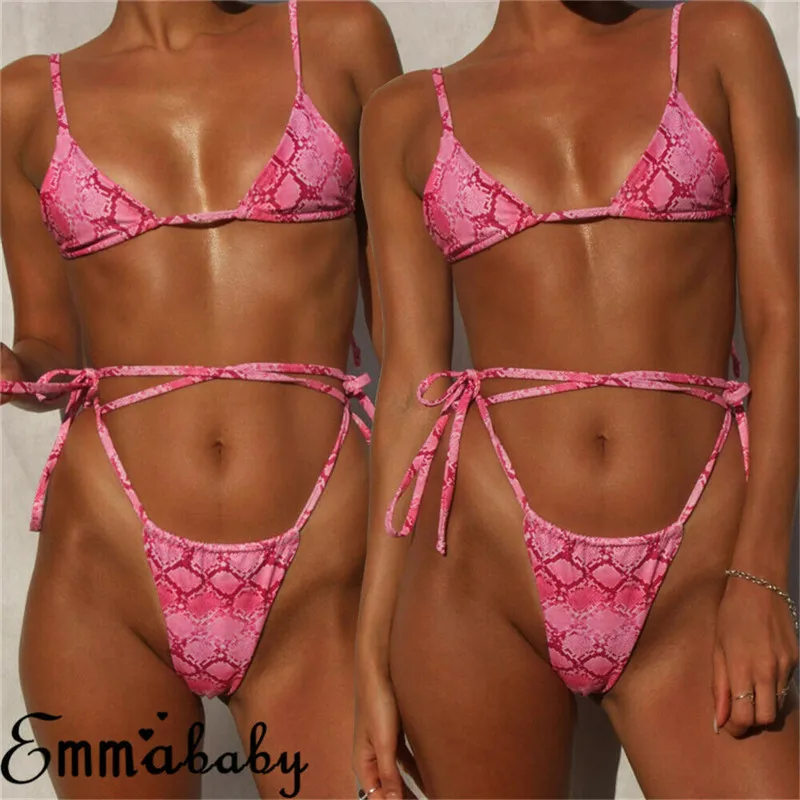 Fashion Casual Slim Print Women Bikini Set Printed Push Up Bra Swimwear Swimsuit Bathing Beachwear Summer Clothes
Fashion Casual Slim Print Women Bikini Set Printed Push Up Bra Swimwear Swimsuit Bathing Beachwear Summer Clothes
