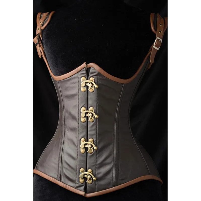 Trainer Corset Slimming Belt Shaper Body Shaper Metal Locking Korset Royal Court Corrective Underwear Leather Shoulder Strap
Trainer Corset Slimming Belt Shaper Body Shaper Metal Locking Korset Royal Court Corrective Underwear Leather Shoulder Strap
