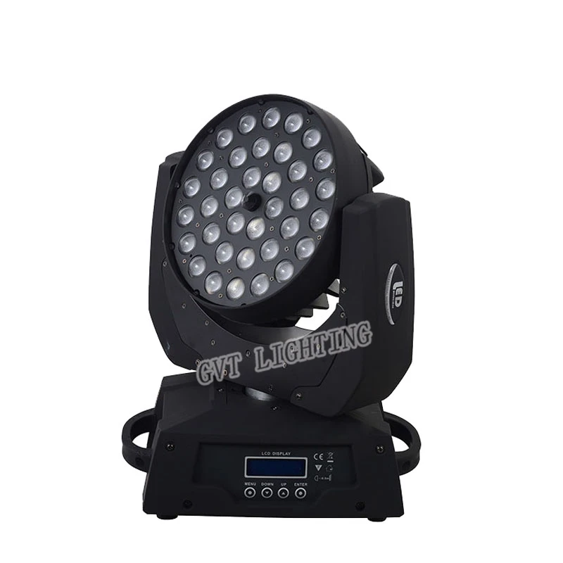 LED Moving Head Wash Zoom Light 36x12W RGBW 4в1/Quad source цветные DMX Stage Heads Lighting | Лампы и освещение